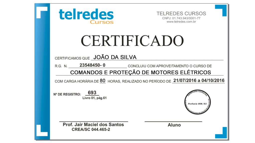 Curso De Comandos E Prote O De Motores El Tricos Curso Eletricista