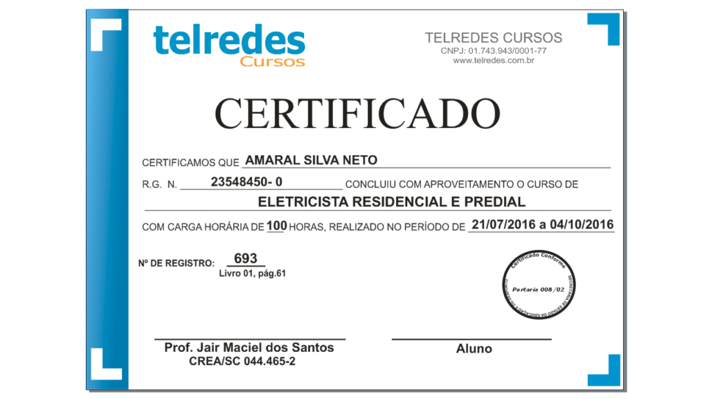 certificado